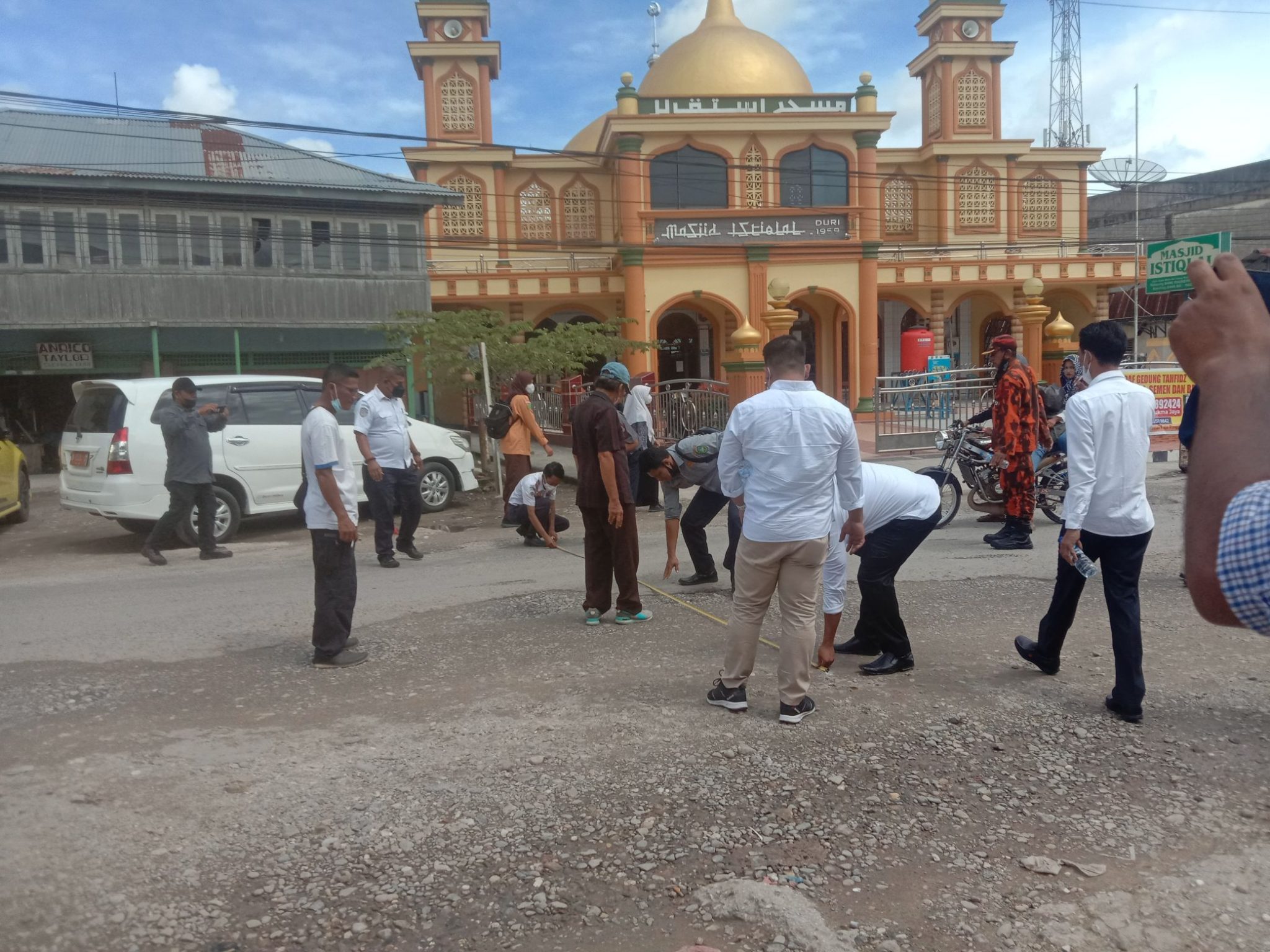 Dishub Kabupaten Bengkalis Turun Kejalan Gajah Mada,Tentukan Lokasi ...